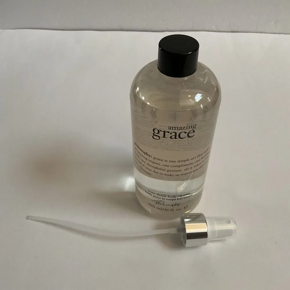 Philosophy Amazing Grace Satin-Finish Body Oil Mist 16 fl oz w/ Pump Sealed